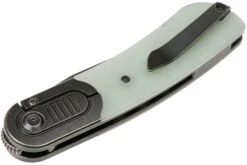 Kansept Reverie K2025A5 Black Stonewashed, Natural G10 Couteau De Poche, Justin Lundquist Design -Couteaux Soldes Boutique KSK2025A5 04 kansept