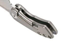 Kansept Mini Korvid K3030A5 Stonewashed CPM-S35VN, Gradient Titanium Couteau De Poche, Justin Koch Design -Couteaux Soldes Boutique KSK3030A5 06 kansept