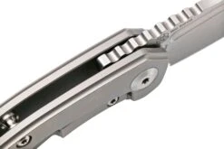 Kansept Mini Korvid K3030A5 Stonewashed CPM-S35VN, Gradient Titanium Couteau De Poche, Justin Koch Design -Couteaux Soldes Boutique KSK3030A5 07 kansept