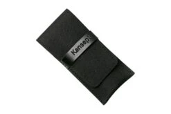 Kansept Mini Korvid K3030A5 Stonewashed CPM-S35VN, Gradient Titanium Couteau De Poche, Justin Koch Design -Couteaux Soldes Boutique KSK3030A5 09 kansept