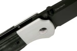 Kizer Deviant V3575A2 G10, Micarta, M390 Couteau De Poche, Chris Conaway Design -Couteaux Soldes Boutique KZV3575A2 06 kizer