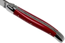 Forge De Laguiole 1211INTCROUB 11cm, Micarta Rouge, Couteau Laguiole -Couteaux Soldes Boutique LA1211INTCROUB 07 forge de laguiole