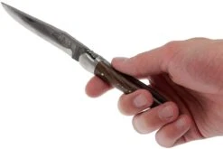 Forge De Laguiole 12cm Noyer, Brut De Forge 1212FINNOSATBDF -Couteaux Soldes Boutique LA1212FINNOSATBDF 05 forge de laguiole la1212finnosatbdf 05