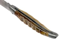 Forge De Laguiole 12 Cm 1212INBESAT Corne De Bélier, Couteau Laguiole -Couteaux Soldes Boutique LA1212INBESAT 05 forge de laguiole