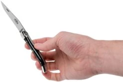 Forge De Laguiole 129INTCNOIBRI 9cm, Micarta Noir, Couteau Laguiole -Couteaux Soldes Boutique LA129INTCNOIBRI 08 forge de laguiole