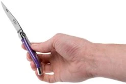 Forge De Laguiole 129INTCVIOBRI 9cm, Micarta Violette, Couteau Laguiole -Couteaux Soldes Boutique LA129INTCVIOBRI 08 forge de laguiole