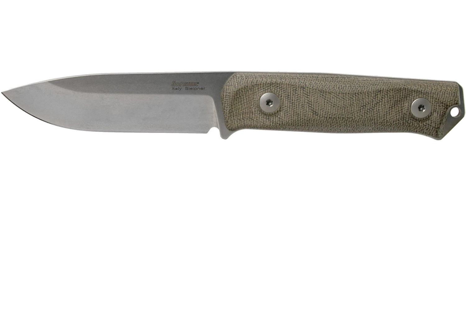 LionSteel B41 Green Canvas Micarta G10 B41-CVG Couteau De Bushcraft 3 LionSteel B41 Green Canvas Micarta G10 B41-CVG Couteau De Bushcraft