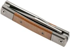 LionSteel BestMan BM13 CVN Natural Canvas Micarta Couteau De Poche Slipjoint 11 LionSteel BestMan BM13 CVN Natural Canvas Micarta Couteau De Poche Slipjoint -Couteaux Soldes Boutique LI BM13 CVN 04 lionsteel