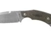 LionSteel H2 Drop Point CVG Green Canvas Micarta Couteau Fixe, Tommaso Rumici Design -Couteaux Soldes Boutique LI H2 CVG 01 lionsteel