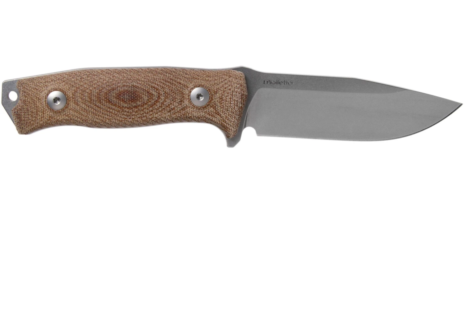 LionSteel M5 CPM 3V, Natural Canvas Micarta, Knivesandtools Exclusive Couteau De Survie 4 LionSteel M5 CPM 3V, Natural Canvas Micarta, Knivesandtools Exclusive Couteau De Survie – Image 2
