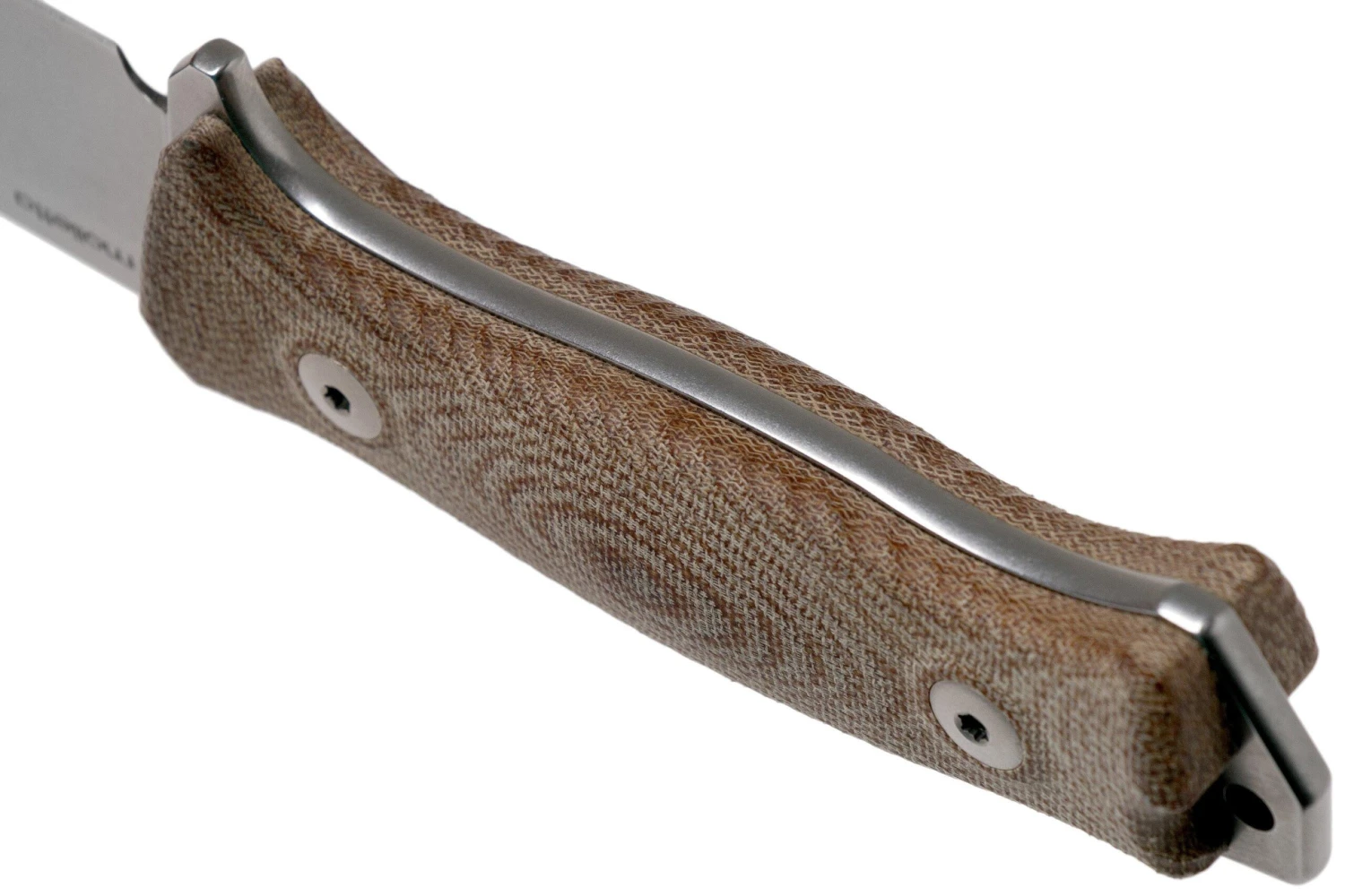 LionSteel M5 CPM 3V, Natural Canvas Micarta, Knivesandtools Exclusive Couteau De Survie 6 LionSteel M5 CPM 3V, Natural Canvas Micarta, Knivesandtools Exclusive Couteau De Survie – Image 4