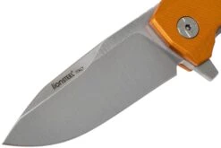 LionSteel ROK Satin Orange Aluminium ROK A OS Couteau De Poche -Couteaux Soldes Boutique LI ROK A OS 03 lionsteel rok