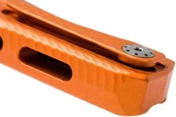 LionSteel ROK Satin Orange Aluminium ROK A OS Couteau De Poche -Couteaux Soldes Boutique LI ROK A OS 05 lionsteel rok