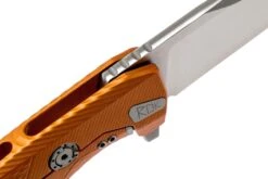 LionSteel ROK Satin Orange Aluminium ROK A OS Couteau De Poche -Couteaux Soldes Boutique LI ROK A OS 07 lionsteel rok