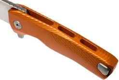 LionSteel ROK Satin Orange Aluminium ROK A OS Couteau De Poche -Couteaux Soldes Boutique LI ROK A OS 08 lionsteel rok