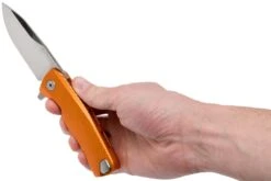 LionSteel ROK Satin Orange Aluminium ROK A OS Couteau De Poche -Couteaux Soldes Boutique LI ROK A OS 09 lionsteel rok