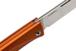 LionSteel Thrill Orange Aluminum Couteau De Poche Intégral, Slipjoint -Couteaux Soldes Boutique LI TL A OS 07 lionsteel