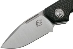 Liong Mah Traveller Spearpoint Carbonfiber Couteau De Poche -Couteaux Soldes Boutique LO TR SP CF 03 liong mah