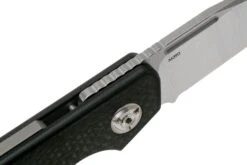 Liong Mah Traveller Spearpoint Carbonfiber Couteau De Poche -Couteaux Soldes Boutique LO TR SP CF 06 liong mah