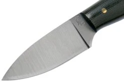 LT Wright Patriot, A2, Polished Black Micarta, Blue Liners, Leather Sheath, Couteau D'outdoor 11 LT Wright Patriot, A2, Polished Black Micarta, Blue Liners, Leather Sheath, Couteau D'outdoor -Couteaux Soldes Boutique LT PAT BM BL POL LS 03 lt wright