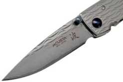 Mcusta Nami Small Damascus MC-0111D Couteau De Poche -Couteaux Soldes Boutique MC 0111D 03 mcusta