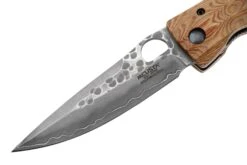 Mcusta MC-0182G Sengoku Toyotomi Hideyoshi SPG2, Yellow Pakkawood, Couteau De Gentleman -Couteaux Soldes Boutique MC 0182G 03 mcusta