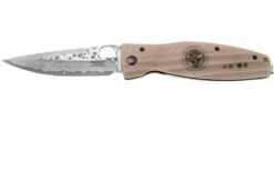 Mcusta MC-0185G Sengoku Uesugi Kenshin SPG2, White Micarta, Couteau De Gentleman