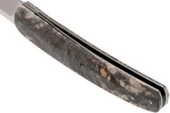 Maserin Gourmet Black Burl Couteau De Poche, 380/RN -Couteaux Soldes Boutique ME 380 RN 05 maserin