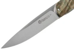 Maserin Gourmet Green Burl Couteau De Poche, 380/RV -Couteaux Soldes Boutique ME 380 RV 03 maserin