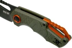 MKM Isonzo FX03-3PGO Clip Point OD Green FRN, Black Blade Couteau De Poche, Jesper Voxnaes Design -Couteaux Soldes Boutique MMK FX03 3PGO 07 mkm knives