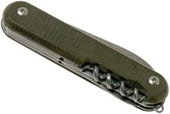 MKM Malga 6 Green Canvas Micarta MP06-GC Couteau De Poche -Couteaux Soldes Boutique MMK MP06 GC 04 mkm knives