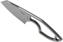 MKM Mikro 2 Wharncliffe, Stonewashed Couteau De Cou, Jesper Voxnaes Design -Couteaux Soldes Boutique MMK MR02 N 04 mkm knives