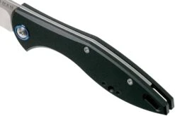 MKM Fara MY01-A Black Aluminum Couteau De Poche, Lucas Burnley Design -Couteaux Soldes Boutique MMK MY01 A 07 mkm knives