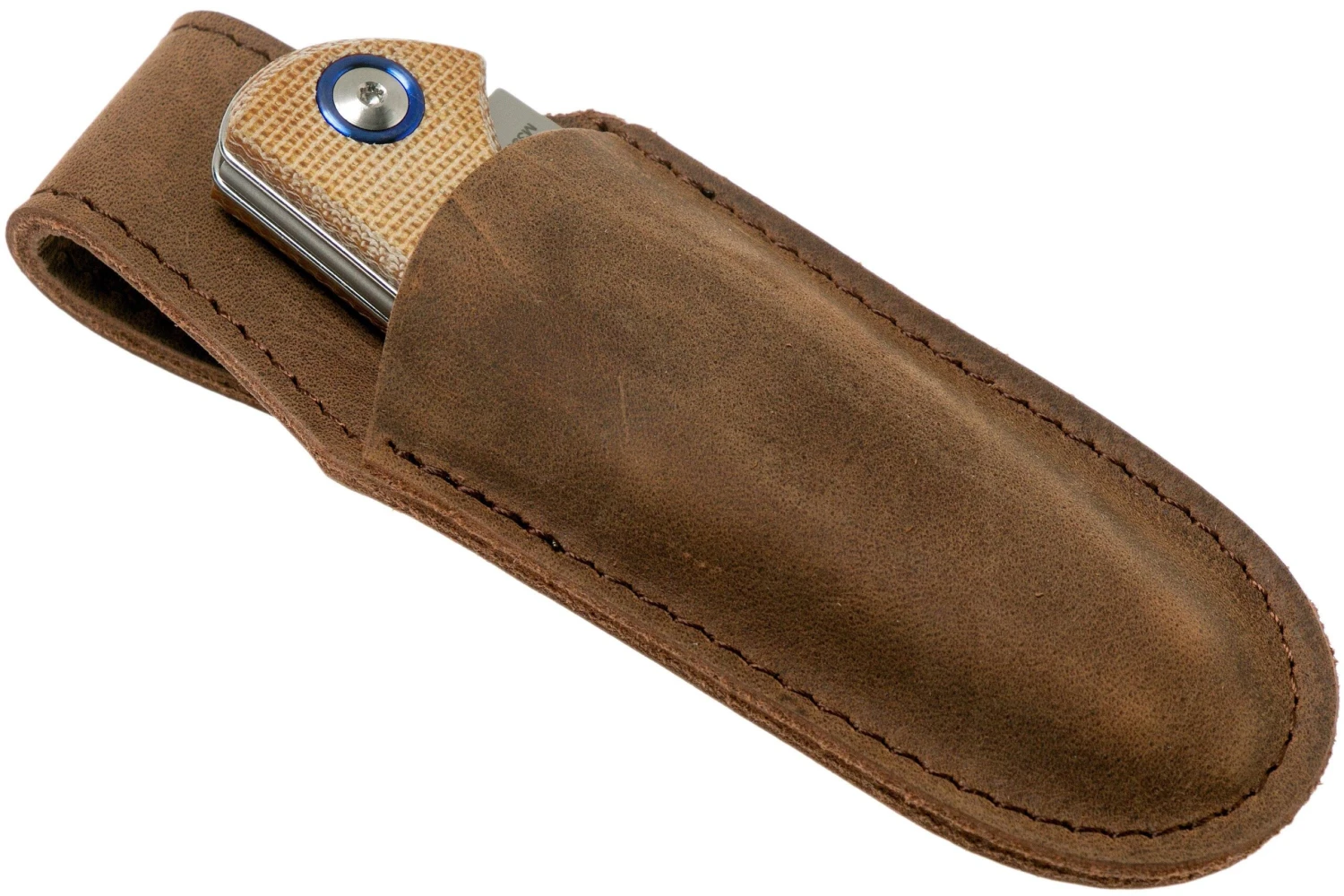 MKM Fara MY01-NC Natural Micarta Couteau De Poche, Lucas Burnley Design 10 MKM Fara MY01-NC Natural Micarta Couteau De Poche, Lucas Burnley Design – Image 8