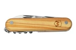Mercury Multi-Tool Knife 913-6LC Olive Wood, 6 Fonctions, Couteau De Poche -Couteaux Soldes Boutique MY913 6LC 05 mercury