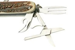Mercury Multi-Tool Knife 913-7DC Stag, 7 Fonctions, Couteau De Poche -Couteaux Soldes Boutique MY913 7DC 04 mercury