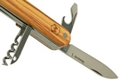 Mercury Multi-Tool Knife 913-8LC Olive Wood, 8 Fonctions, Couteau De Poche -Couteaux Soldes Boutique MY913 8LC 04 mercury