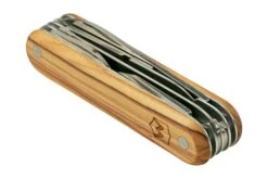 Mercury Multi-Tool Knife 913-8LC Olive Wood, 8 Fonctions, Couteau De Poche -Couteaux Soldes Boutique MY913 8LC 06 mercury