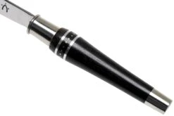 Nontron No. 22 Nickel Silver Turning Ferrule, Marquetry Ebony Aluminium, Double Ferrule NN22DVEBALU Couteau De Poche -Couteaux Soldes Boutique NN22DVEBALU 06 nontron