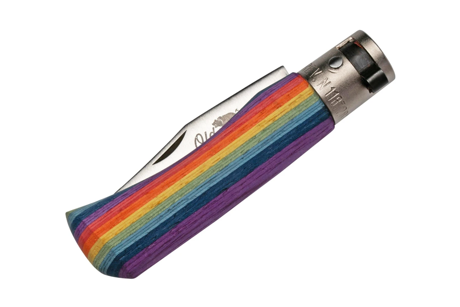 Old Bear Classical Rainbow XS, 9307-15-MAK Couteau De Poche 6 Old Bear Classical Rainbow XS, 9307-15-MAK Couteau De Poche – Image 4