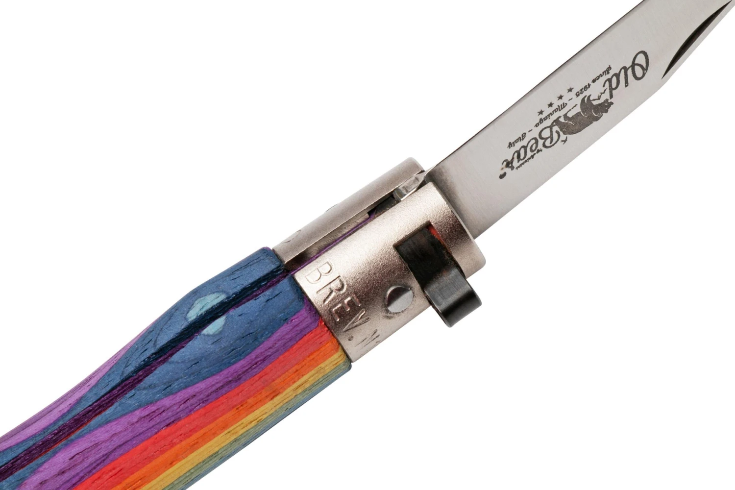 Old Bear Classical Rainbow XS, 9307-15-MAK Couteau De Poche 8 Old Bear Classical Rainbow XS, 9307-15-MAK Couteau De Poche – Image 6