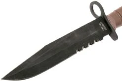 Ontario-3S Bayonet Marron, 6504 -Couteaux Soldes Boutique OKC6504 03 ontario okc6504 03