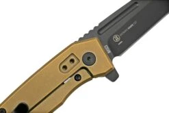 Ontario Ti 22 Equinox 9805 Gold Titanium, Couteau De Poche -Couteaux Soldes Boutique OKC9805 05 okc