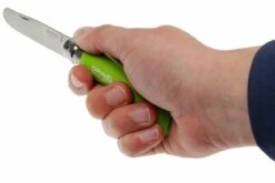 Opinel 'My First Opinel', Vert Pomme -Couteaux Soldes Boutique OPT001700 05 opinel my first opinel apple green opt001700 d5