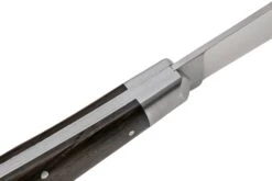 Otter Anchor Knife 172 ML Large Carbon, Smoked Oak, Stainless Anchor, Couteau De Poche -Couteaux Soldes Boutique OR172ML 06 otter