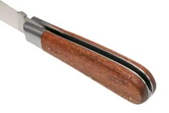 Otter Anchor Knife 173 R Large Stainless, Sapeli, Brass Anchor, Couteau De Poche -Couteaux Soldes Boutique OR173R 05 otter