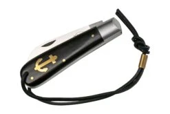 Otter Anchor Knife SET 173 Large Stainless, Grenadilla, Brass Anchor, Leather Strap Couteau De Poche 17 Otter Anchor Knife SET 173 Large Stainless, Grenadilla, Brass Anchor, Leather Strap Couteau De Poche -Couteaux Soldes Boutique ORSET173 07 otter