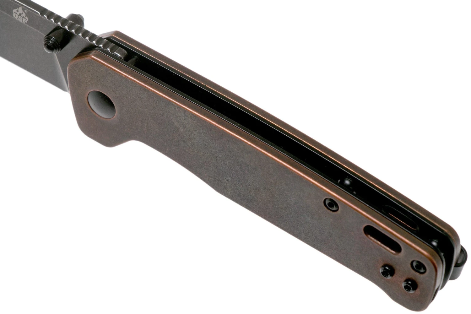 QSP Knife Penguin QS130-L Copper, Blackwashed, Couteau De Poche 9 QSP Knife Penguin QS130-L Copper, Blackwashed, Couteau De Poche – Image 7