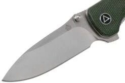 QSP Knife Hawk QS131-H Green Micarta Couteau De Poche -Couteaux Soldes Boutique QS131 H 03 qsp