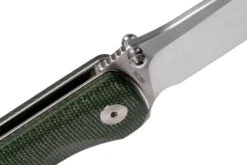 QSP Knife Hawk QS131-H Green Micarta Couteau De Poche -Couteaux Soldes Boutique QS131 H 06 qsp